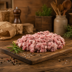 Mięso mielone wieprzowe garmażeryjne z suszoną wołowiną 500g x 5